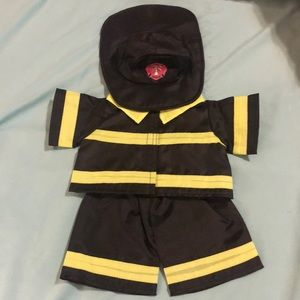 Build-A-Bear fireman outfit